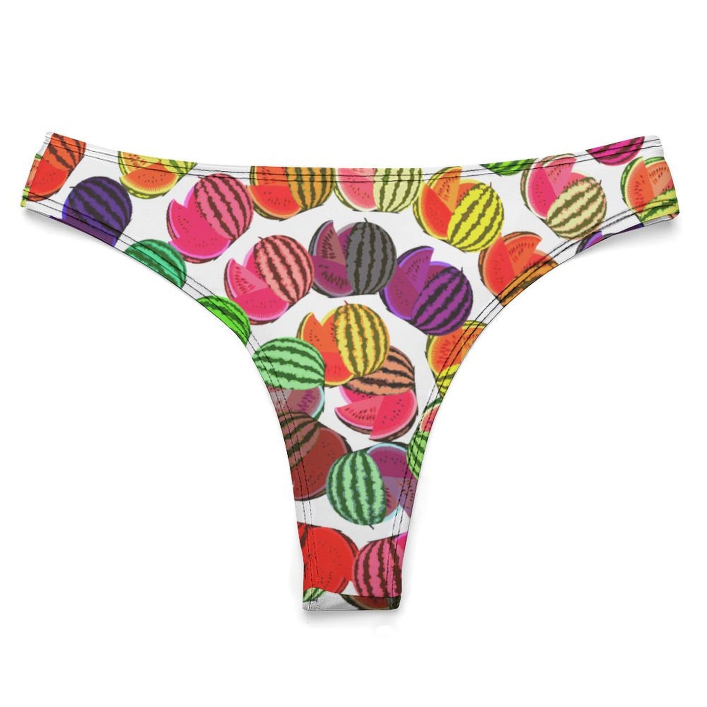 Personalized Milk Silk Thong | Custom Printed Comfort Thong Underwear