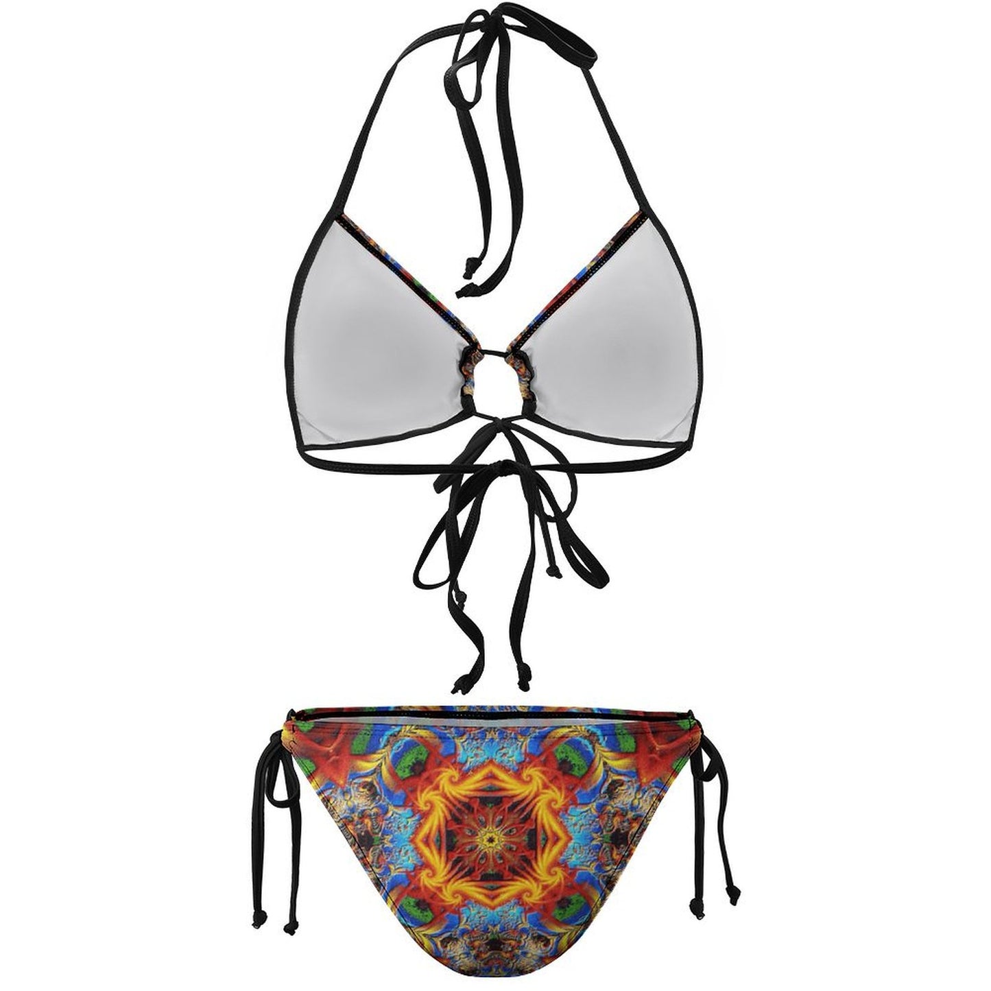 Custom Adjustable Tie Bikini | Personalized Swimsuit Bra & Briefs YourSurprise