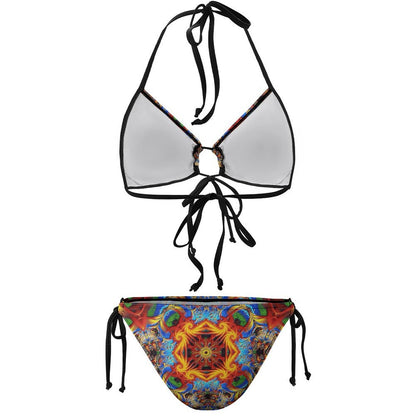 Custom Adjustable Tie Bikini | Personalized Swimsuit Bra & Briefs YourSurprise