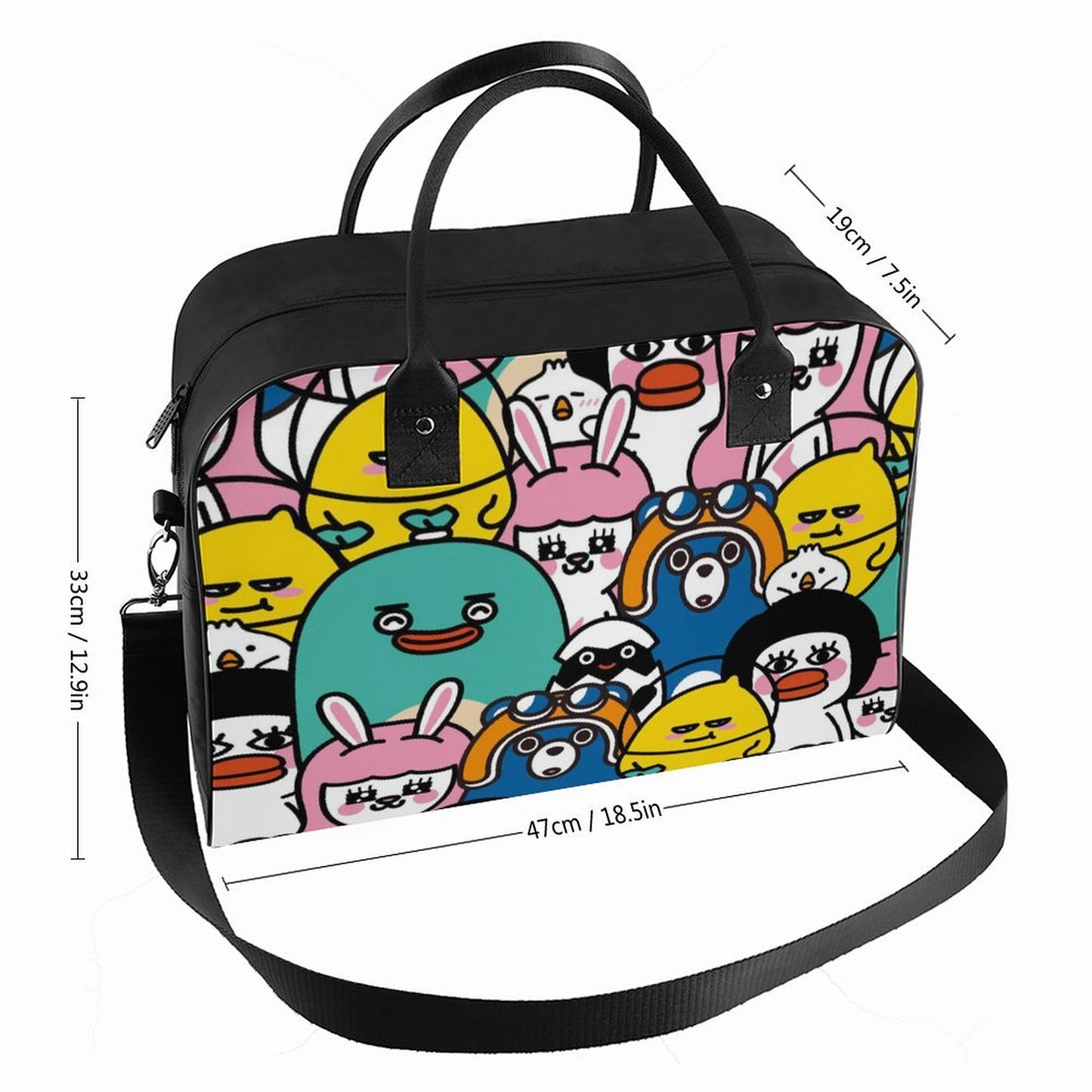 Custom Travel Duffel Bag | Personalized Weekender with Photos