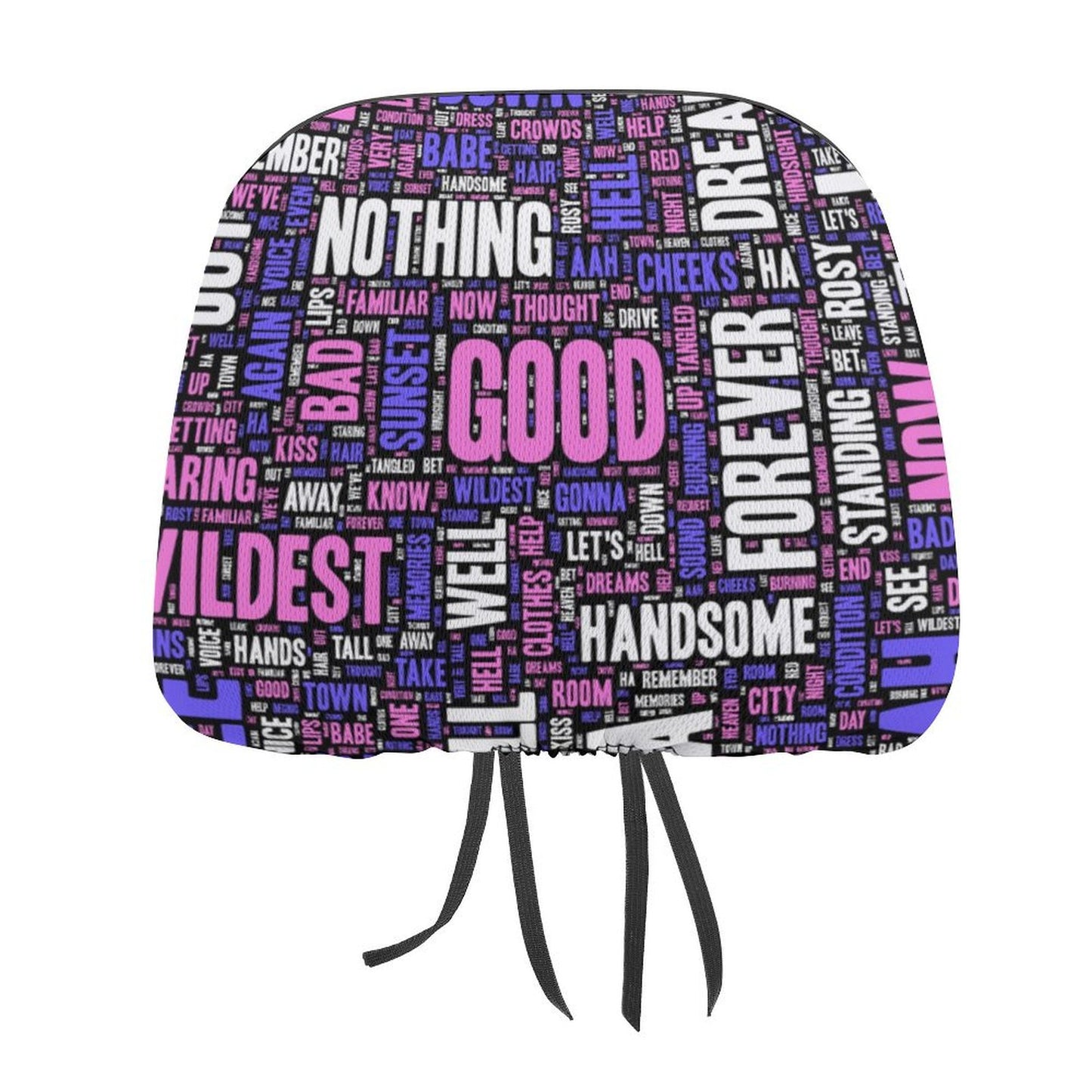 Custom Car Headrest Covers | Photo & Logo Interior Accents