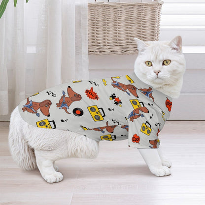 Custom 4-Way Stretch Pet Hawaiian Shirt