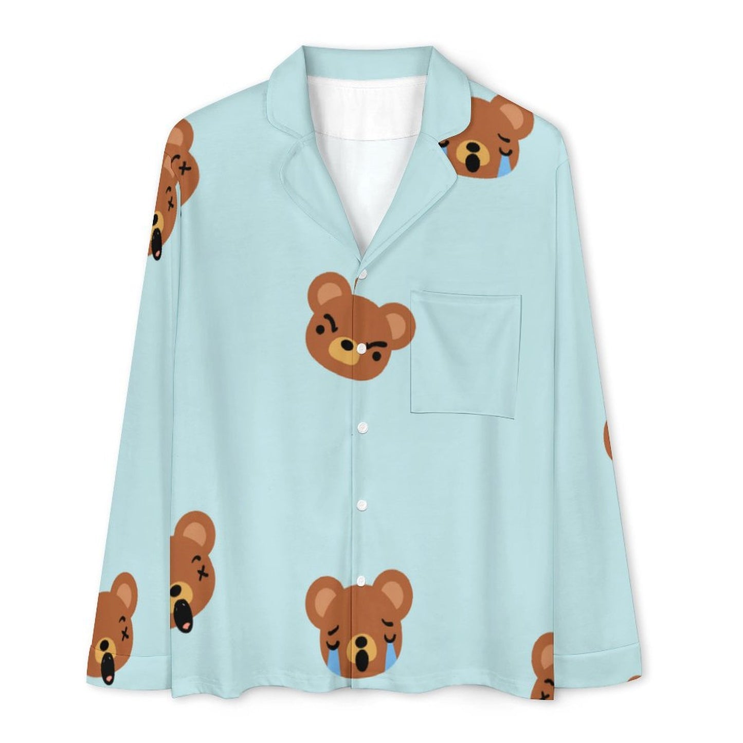Custom Pajama Set for Women | Personalized Cuban Collar Loungewear