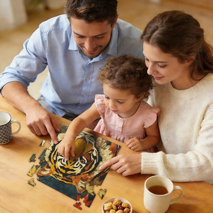 Custom Wooden Puzzle | Irregular Shape Photo Jigsaw