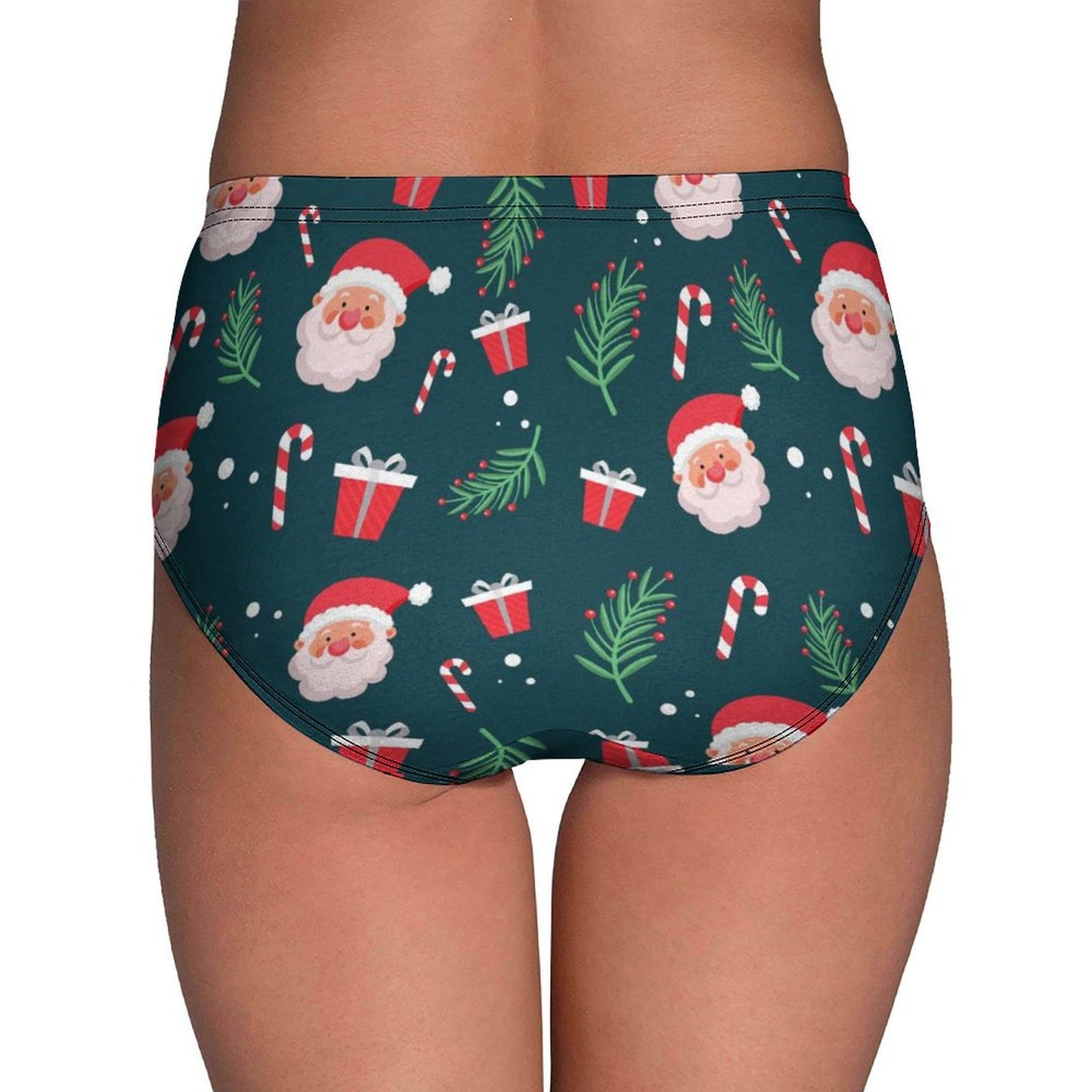 Custom Mid-Rise Panties for Her | Personalized Photo Briefs Gift