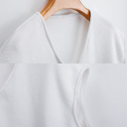 Custom V-Neck Sweater Vest | Oversized Drop Shoulder Knitwear (S-2XL)