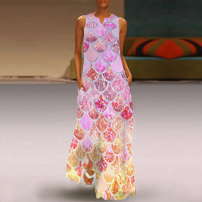 Custom Sleeveless Slim-Fit Maxi Dress | Elongating Column Gown
