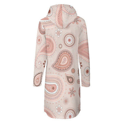 Custom Longline Hoodie Dress | Sweatshirt Tunic with Pockets