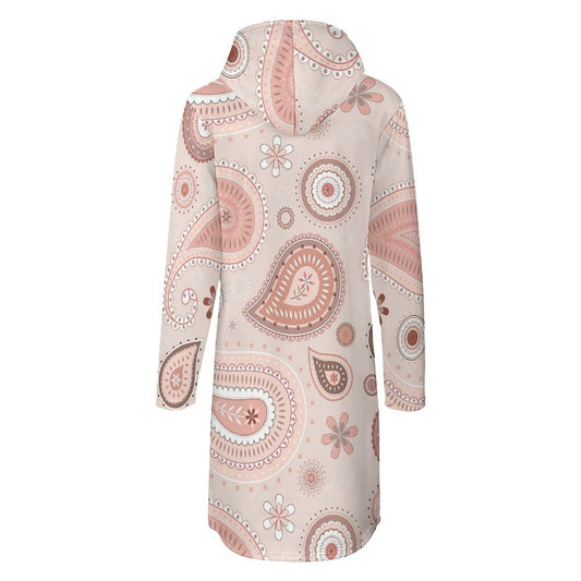 Custom Longline Hoodie Dress | Sweatshirt Tunic with Pockets