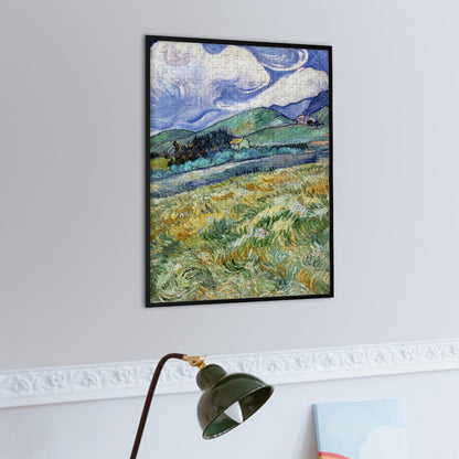 Custom Portrait Puzzle | Your Photo on a Vertical Wooden Jigsaw