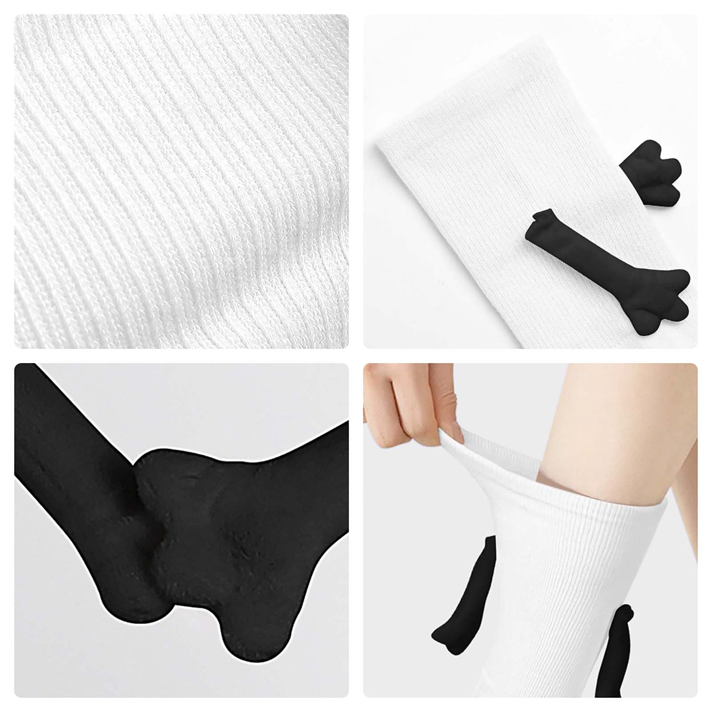 Custom Magnetic Socks | The Couple's Socks That Hold Hands