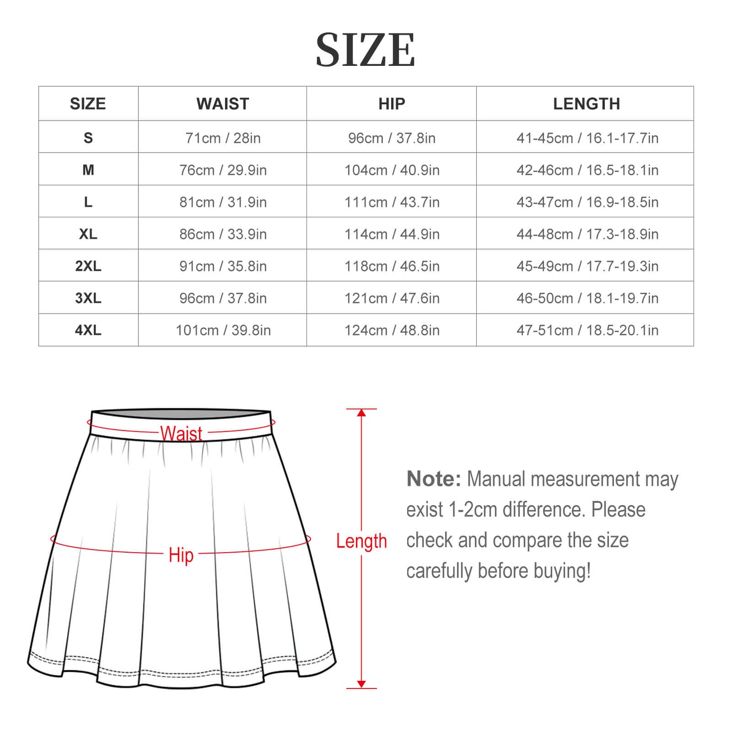 Custom Skater Skirt with Photo | Personalized A-Line Mini Skirt