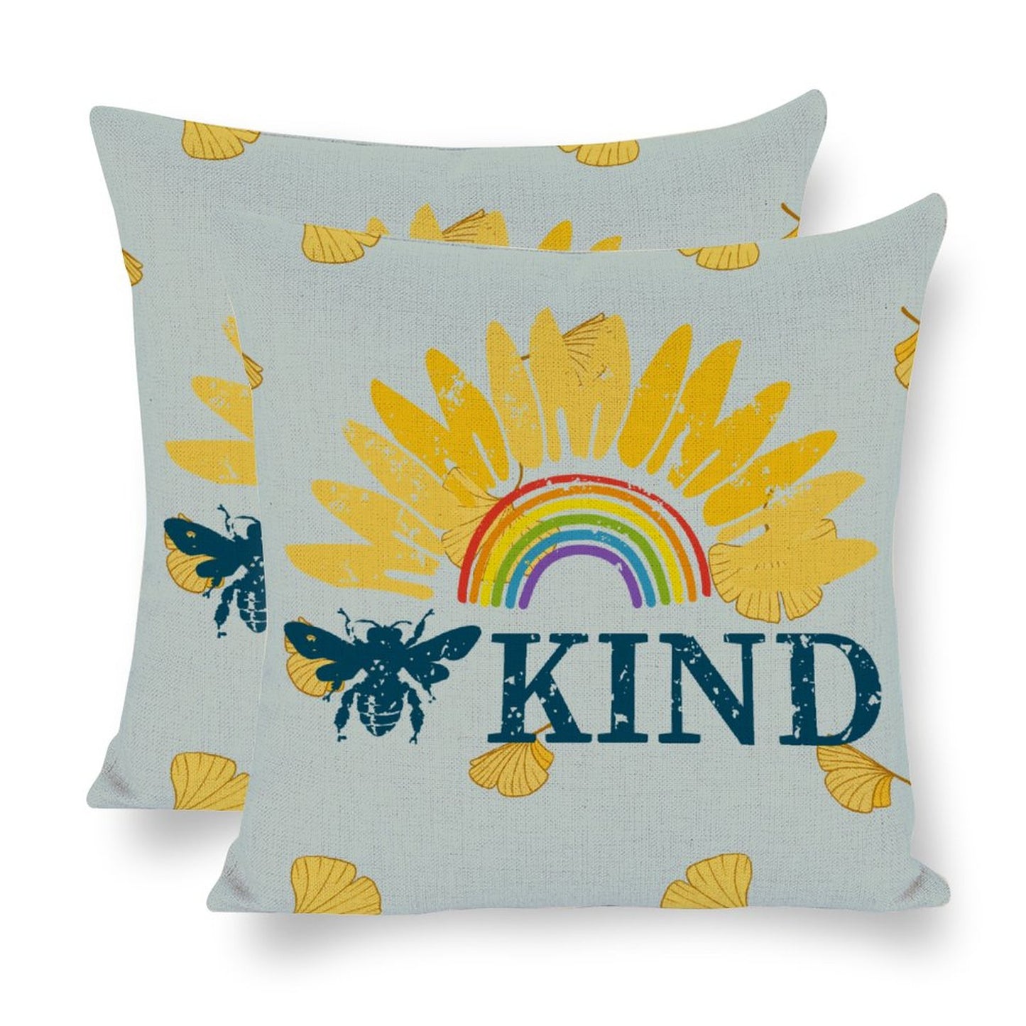 Custom Linen Throw Pillow Case | Personalized Farmhouse Cushion Cover