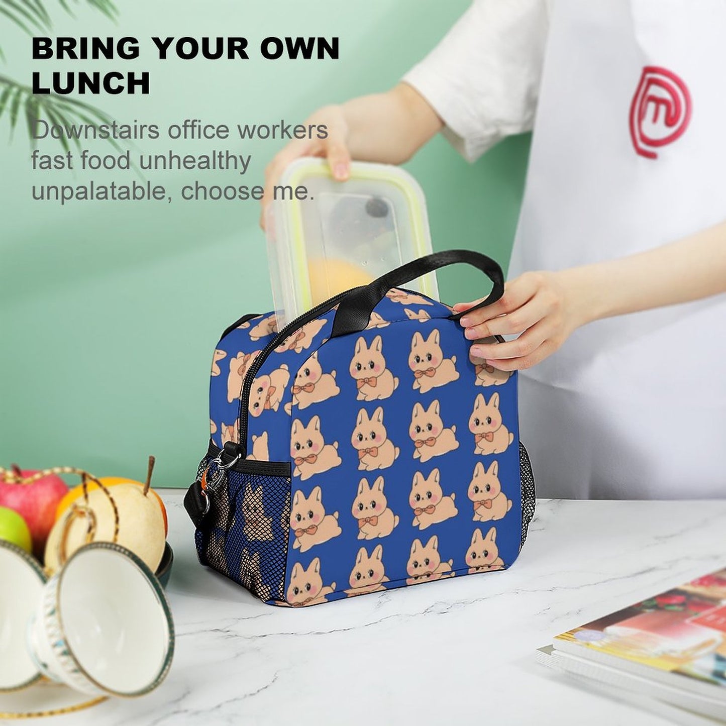 Custom Insulated Crossbody Lunch Bag: Hands-Free & Thermal Efficient