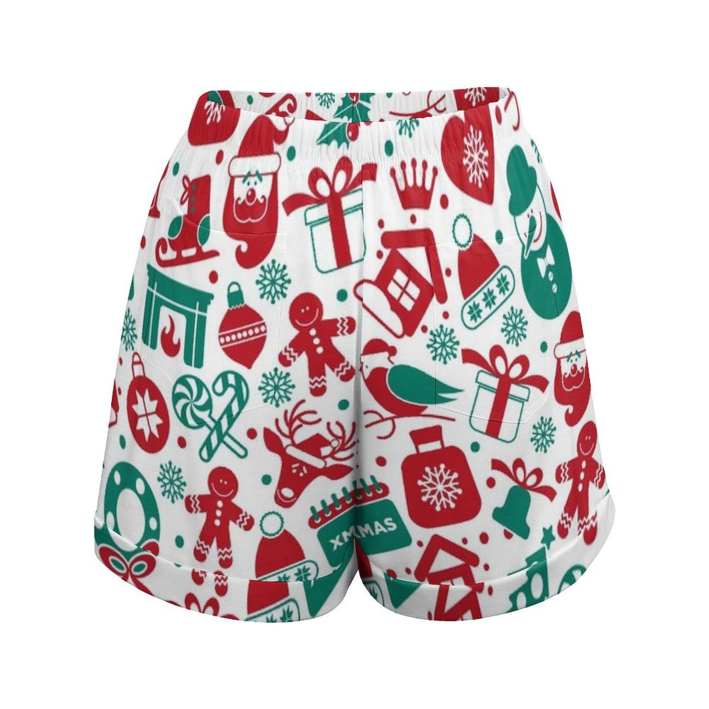 Custom High-Waist Shorts | UPF 50+ Cooling Yoga & Running Shorts