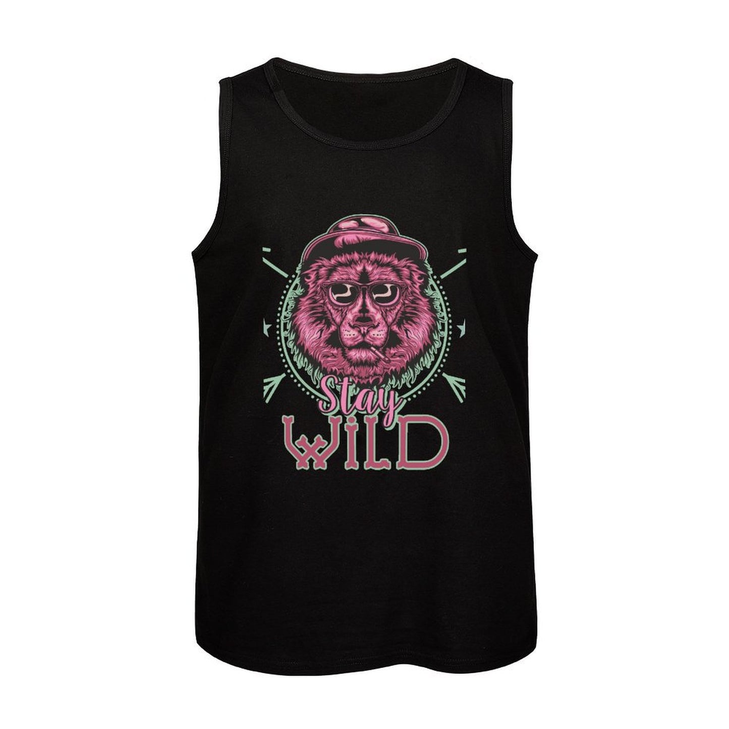 Custom Men's Cotton Tank Top | Personalized Sleeveless Shirt