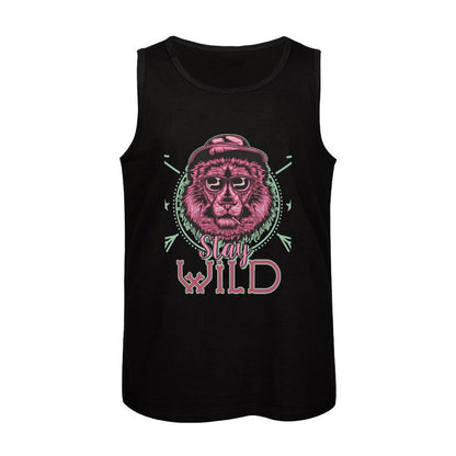 Custom Men's Cotton Tank Top | Personalized Sleeveless Shirt