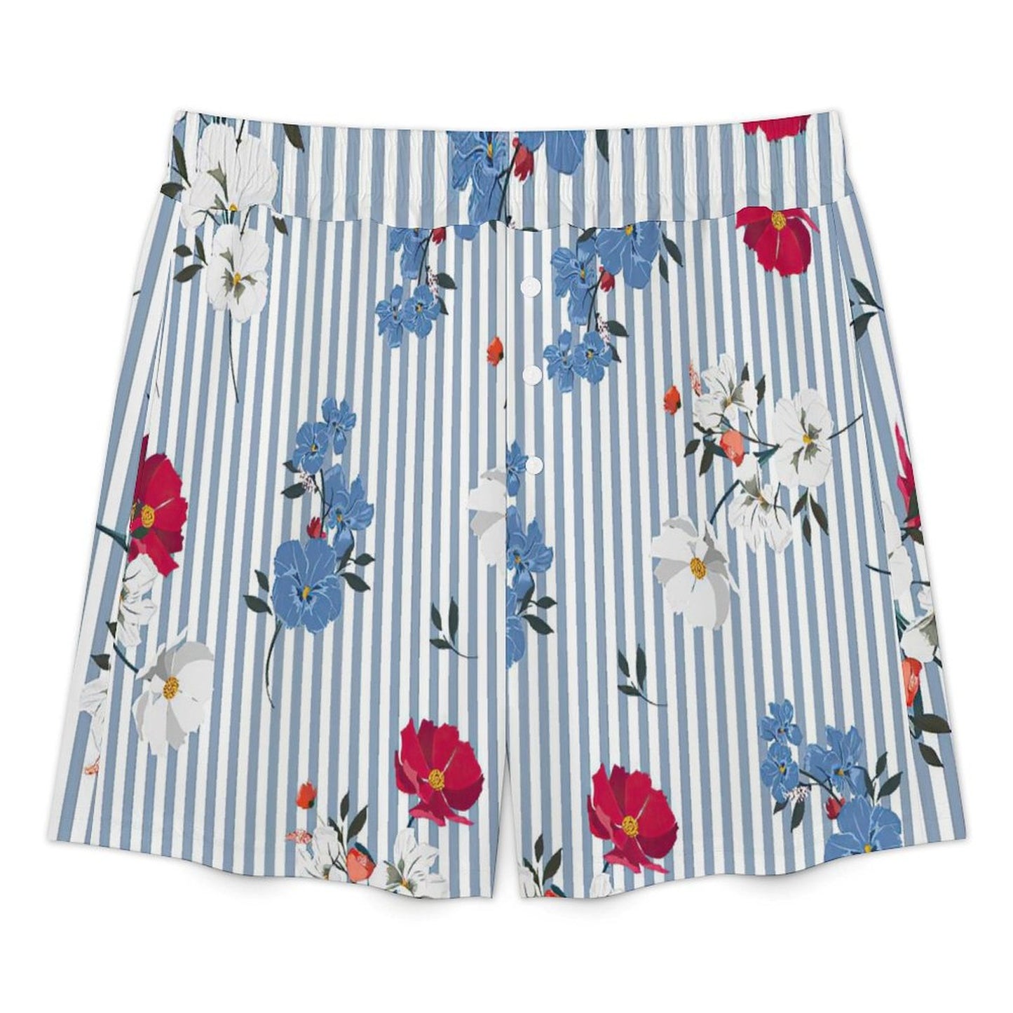 Custom Satin Lounge Shorts for Women – Personalized Sleep & Loungewear