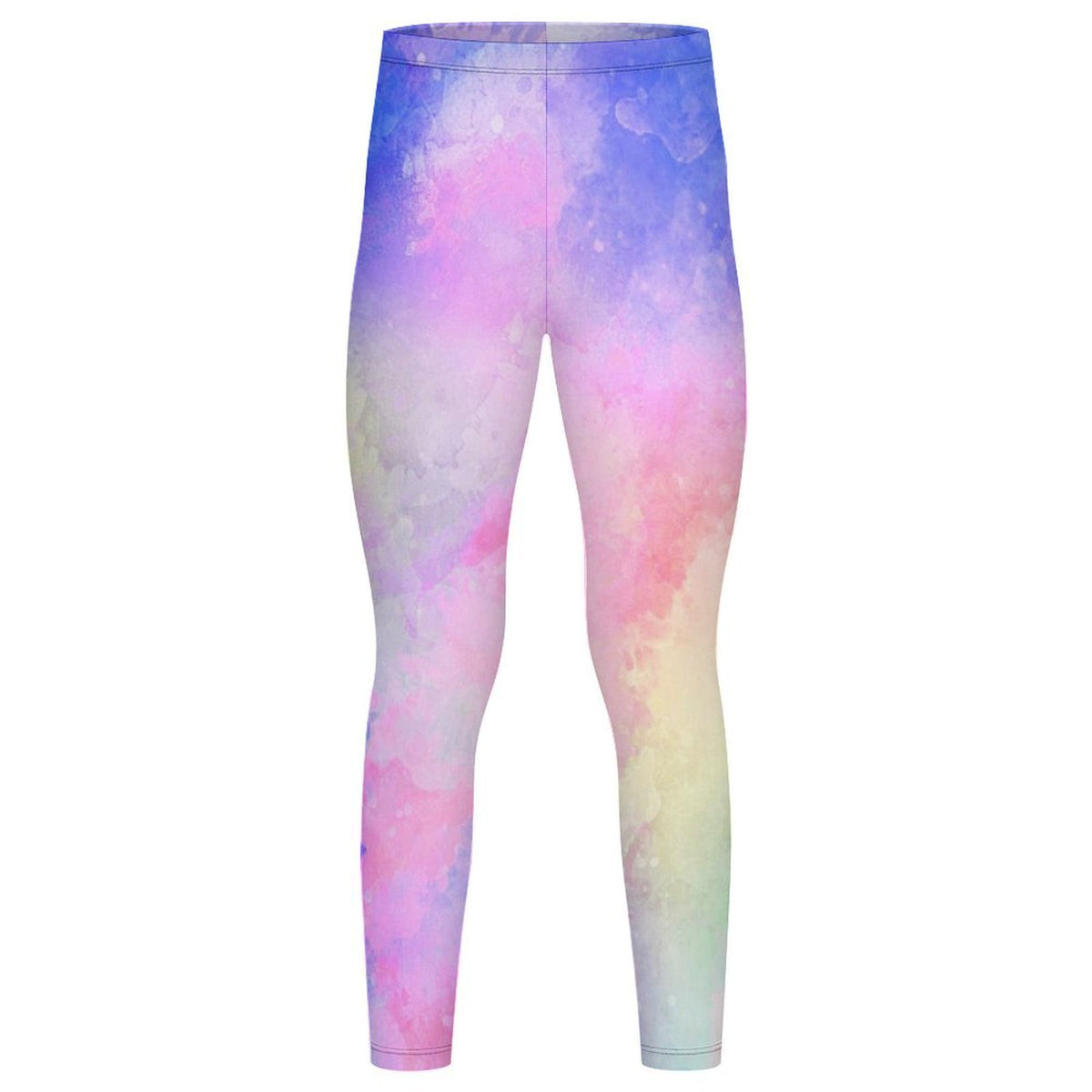 Custom Girls Yoga Leggings with Personalized Print