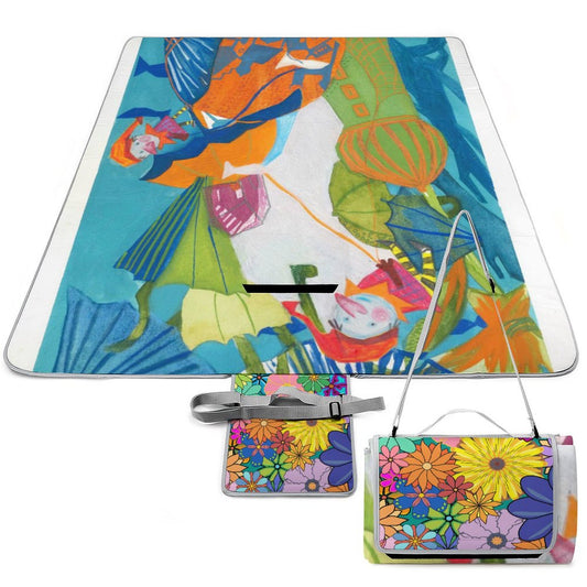 Custom Picnic Blanket | Personalized, Padded & Waterproof for Outdoors