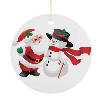 Create a Custom Ceramic Christmas Ornament | Add Your Photo & Text