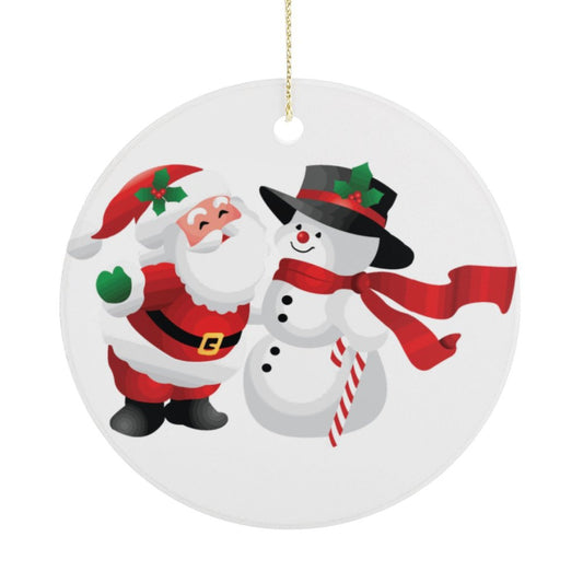 Create a Custom Ceramic Christmas Ornament | Add Your Photo & Text
