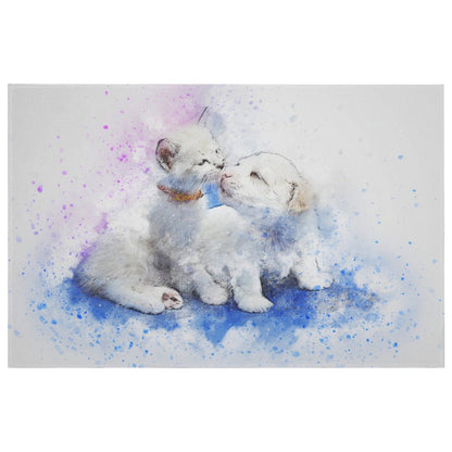 Crystal Velvet Bath Mat Non-Slip Custom Print | 500% Water Absorption