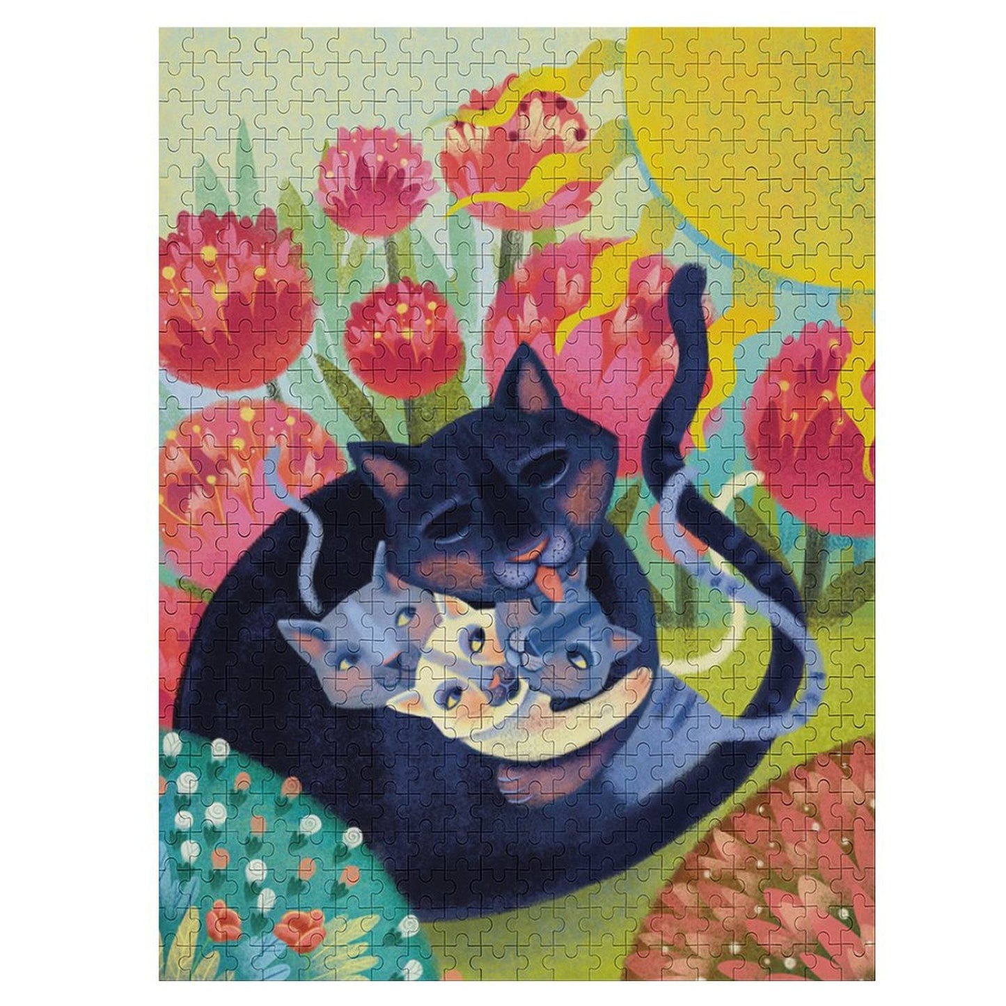 Custom Vertical Wooden Jigsaw Puzzle | Personalised Poplar Wood Gift