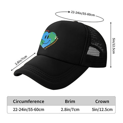 Custom Mesh Baseball Cap | Adjustable Performance Trucker Hat