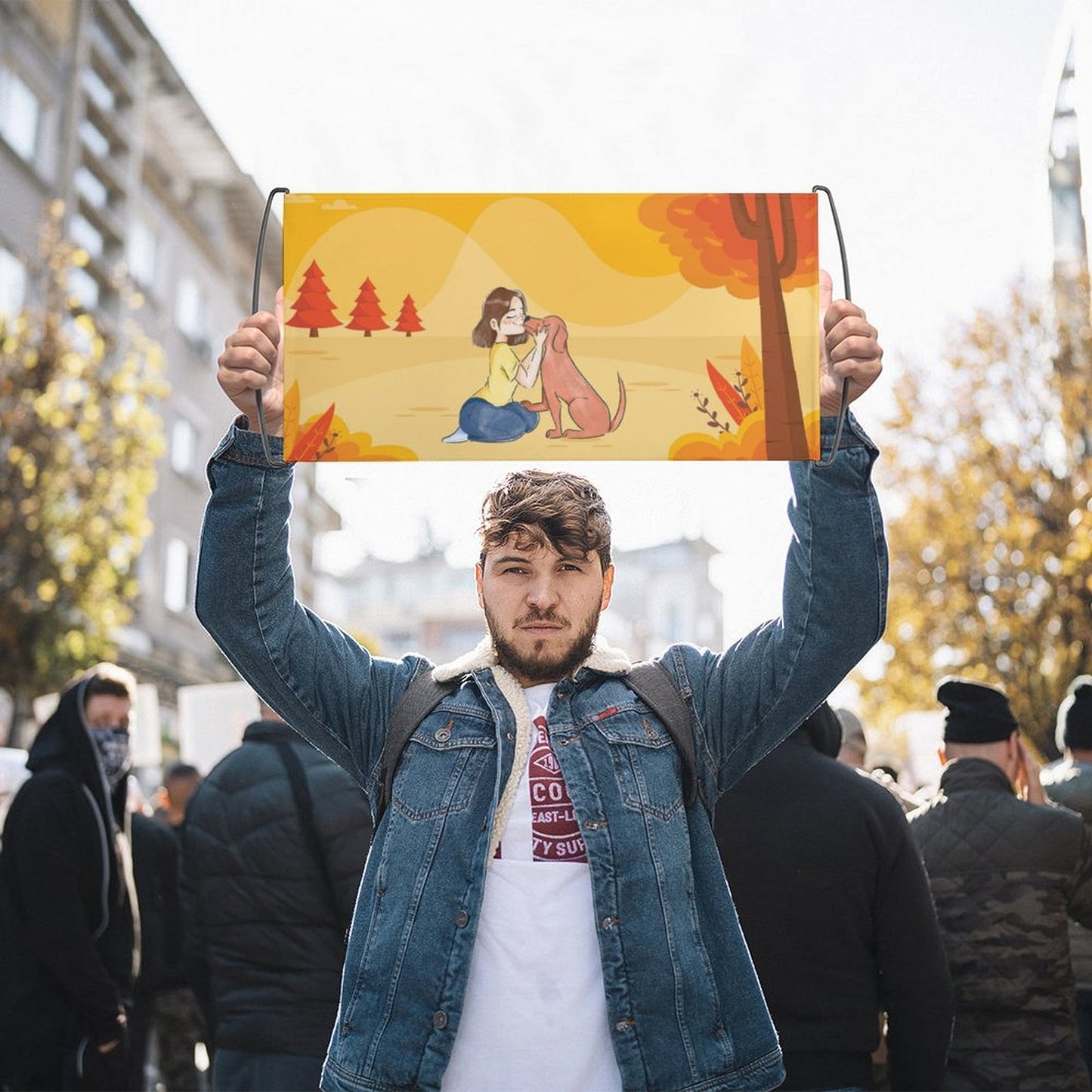 Custom Hand Flags | Personalized for Sports, Concerts & Events