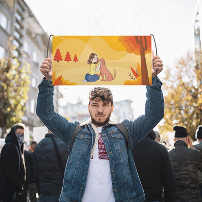 Custom Hand Flags | Personalized for Sports, Concerts & Events