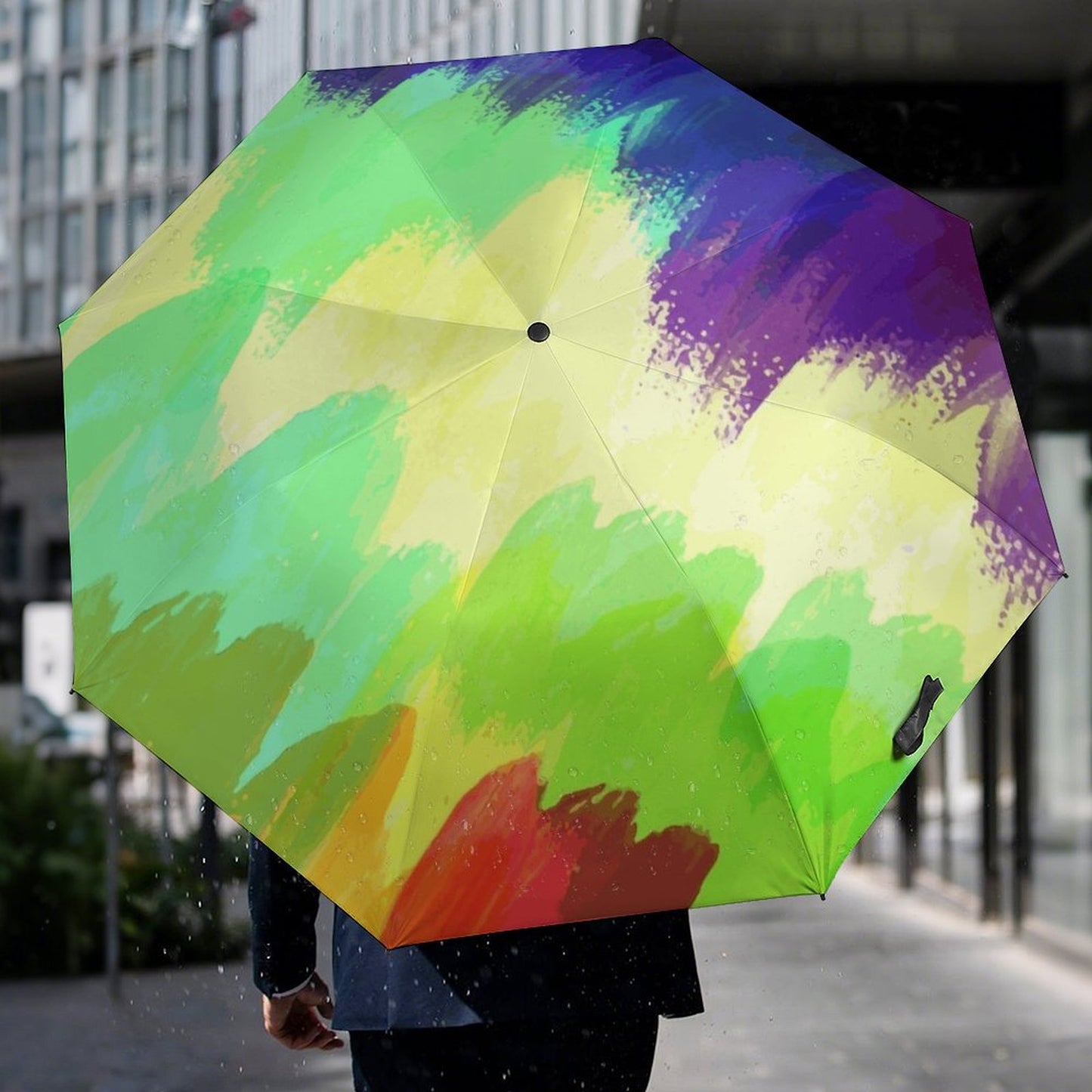 Custom Golf Umbrella with Photo | Automatic Windproof & UV Umbrella