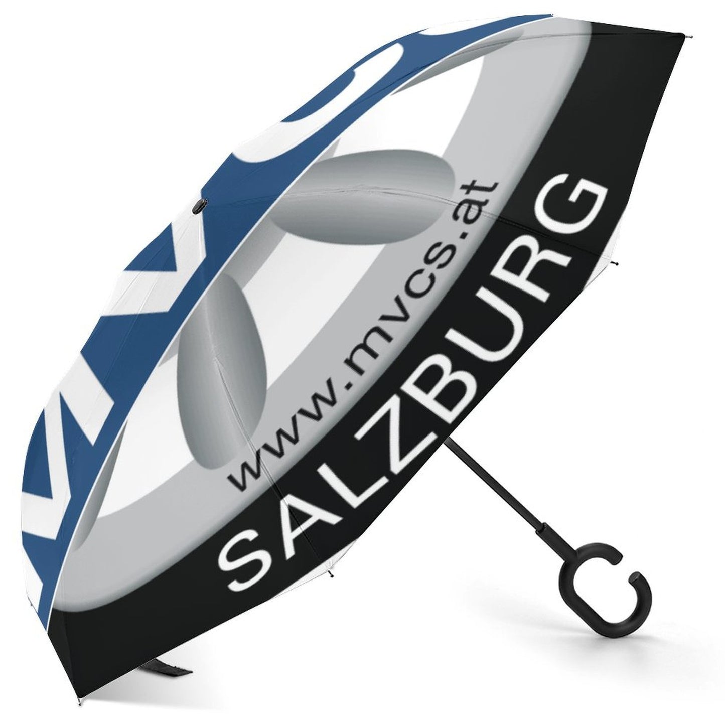 Custom Inverted Windproof Car Umbrella: Double-Layer Reverse Folding