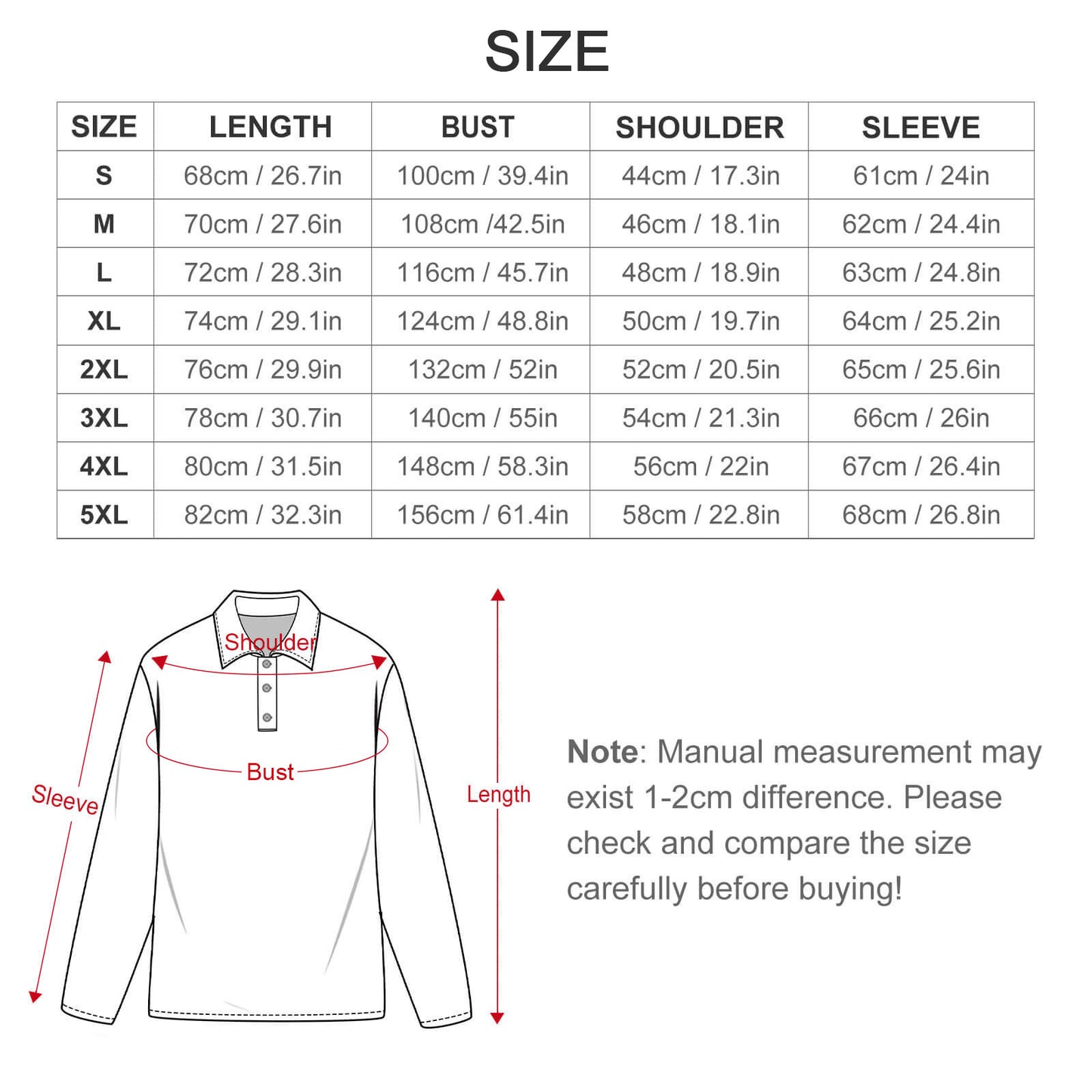 Custom Men's Long Sleeve Performance Polo Shirt | Moisture Wicking Golf Top
