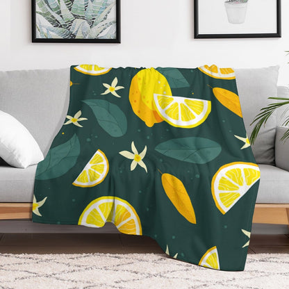 Personalized Photo Flannel Throw Blanket (Vertical)