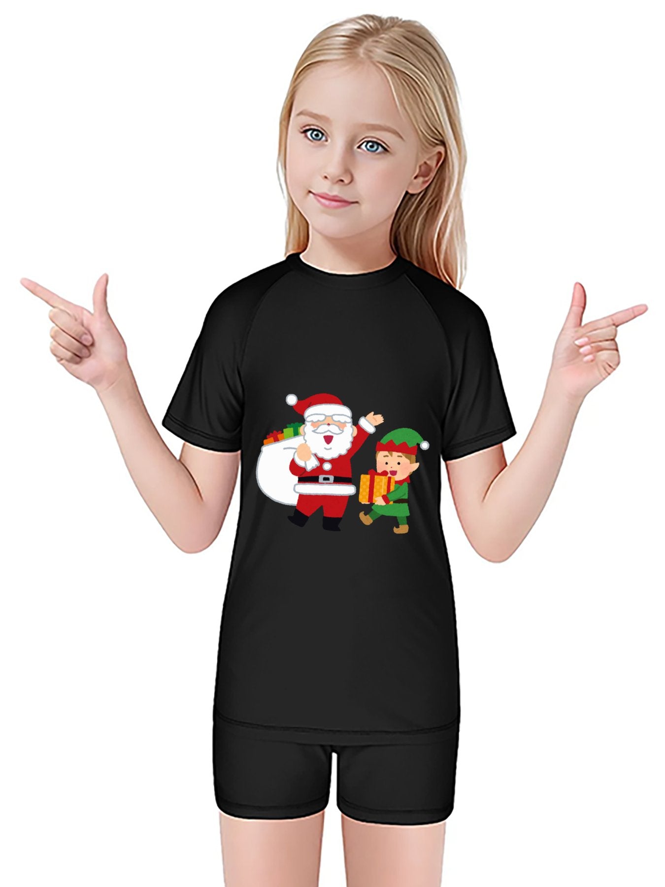 Custom Swimsuit Set for Kids | Personalized Rash Guard for Boys & Girls