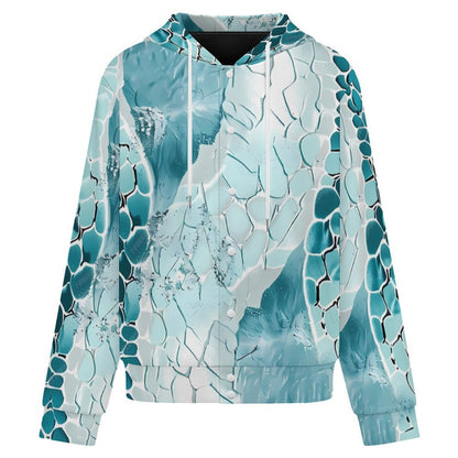 Custom Hooded Bomber Jacket with All-Over Print - Unisex Personalized Baseball Jacket