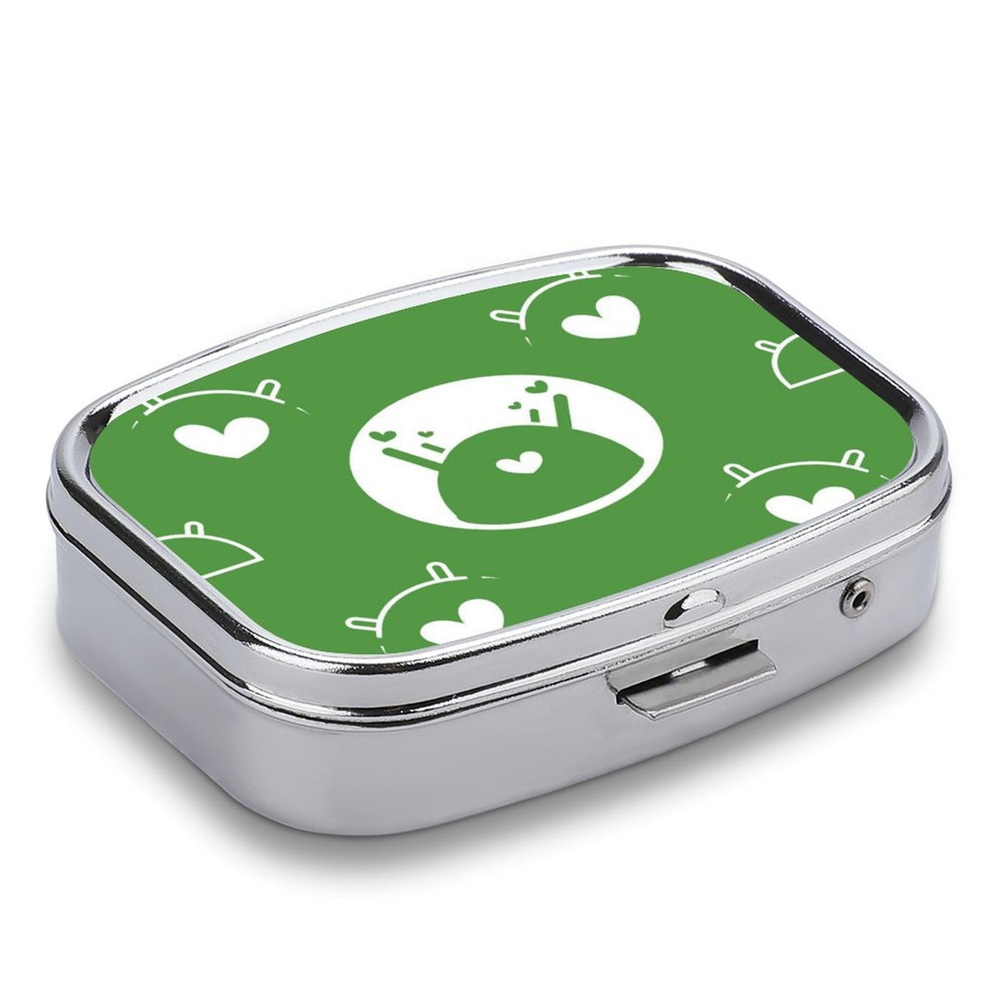 Custom Metal Pill Box | Personalized Pocket Pill Case for Travel