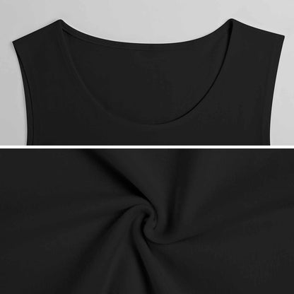 Custom Cotton Vest | Personalized Heat Press Tank Top (Multi-Color)
