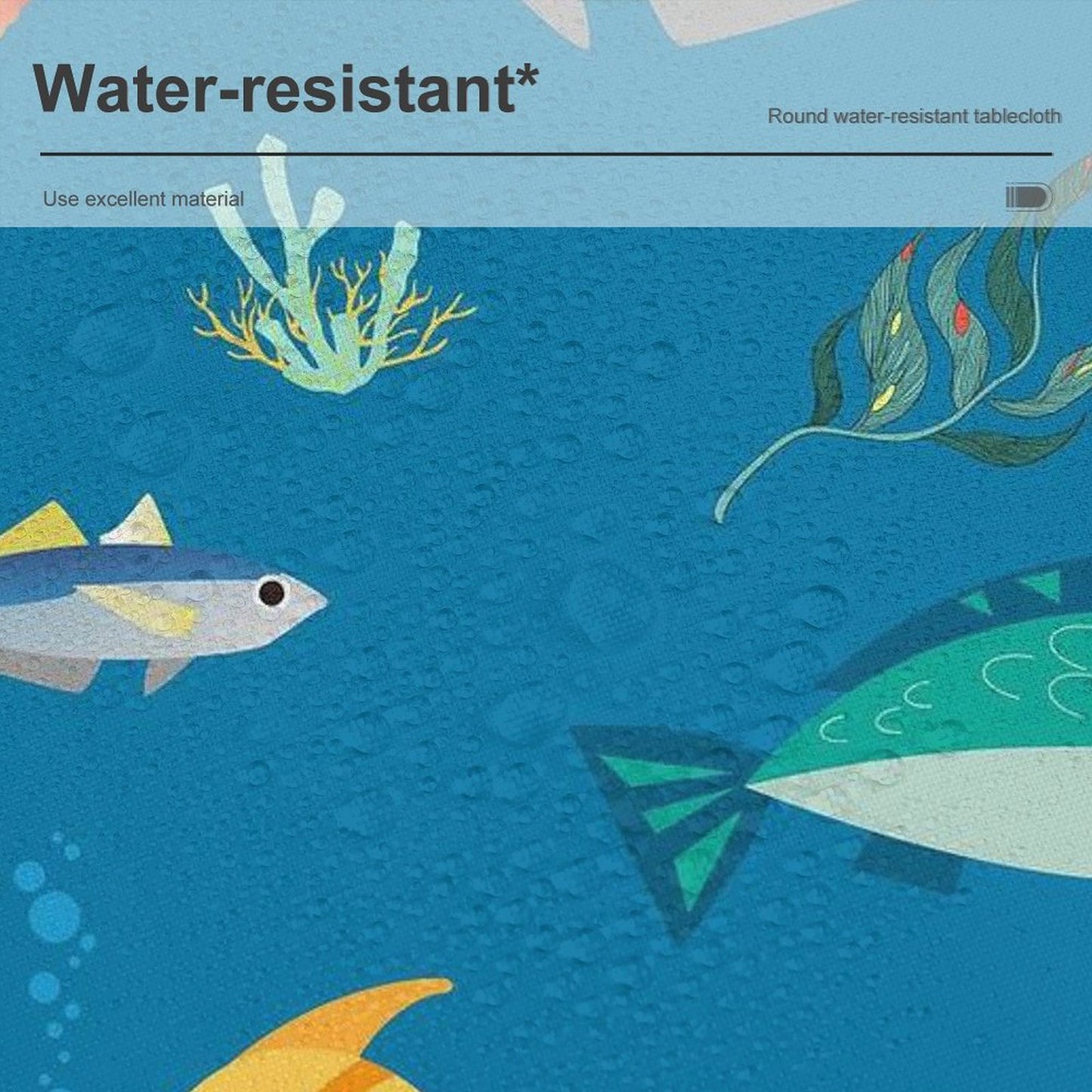 Custom Round Tablecloth | Personalized for Your Dining & Event