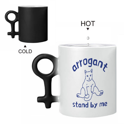 Custom Heat Changing Mug Set Couples | Photo Reveal Gift