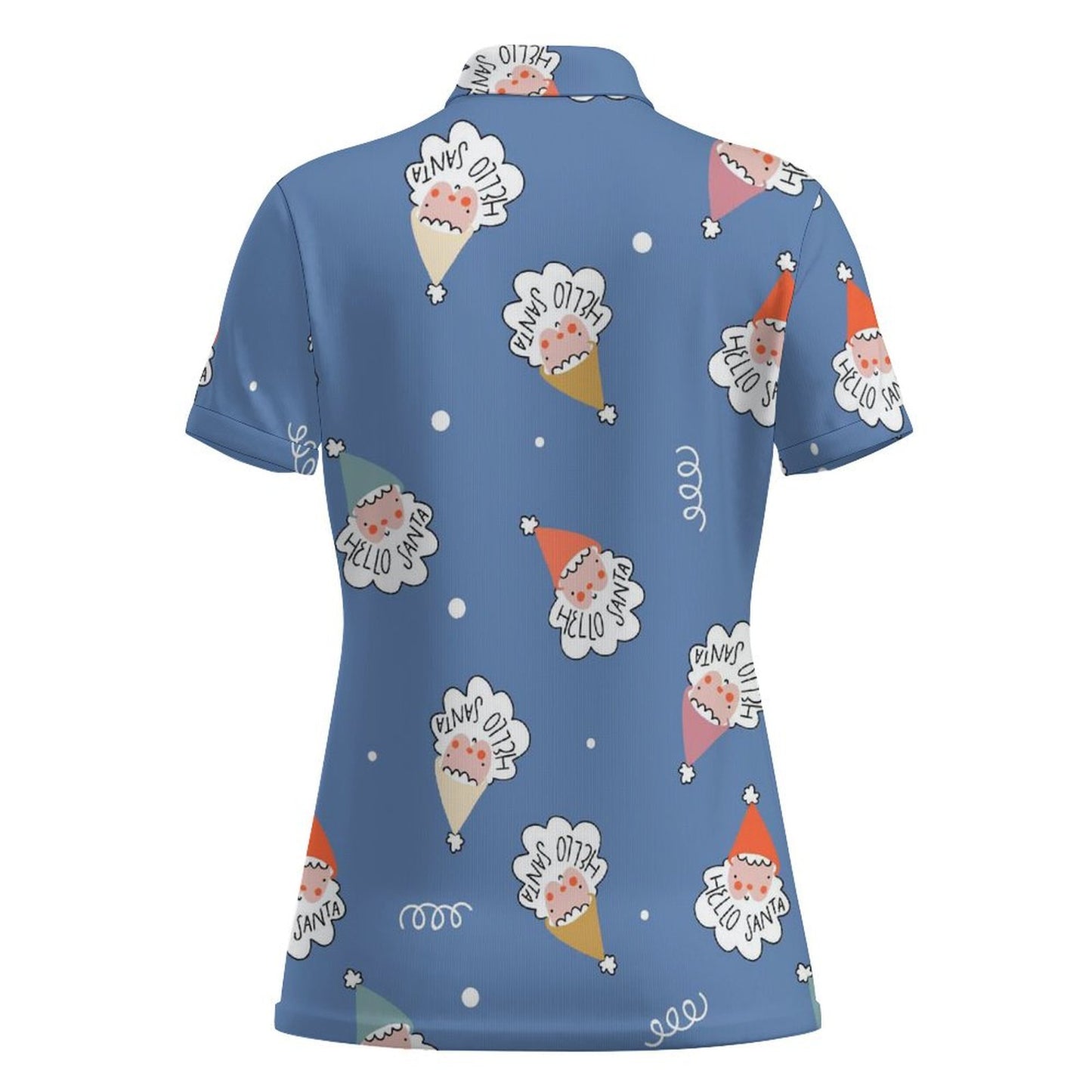 Custom Women's Polo Shirt | Personalized Two-Button Classic Top