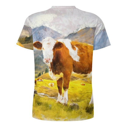 Custom All Over Print T-Shirt | Personalized Photo Tee | Ice Silk Fabric