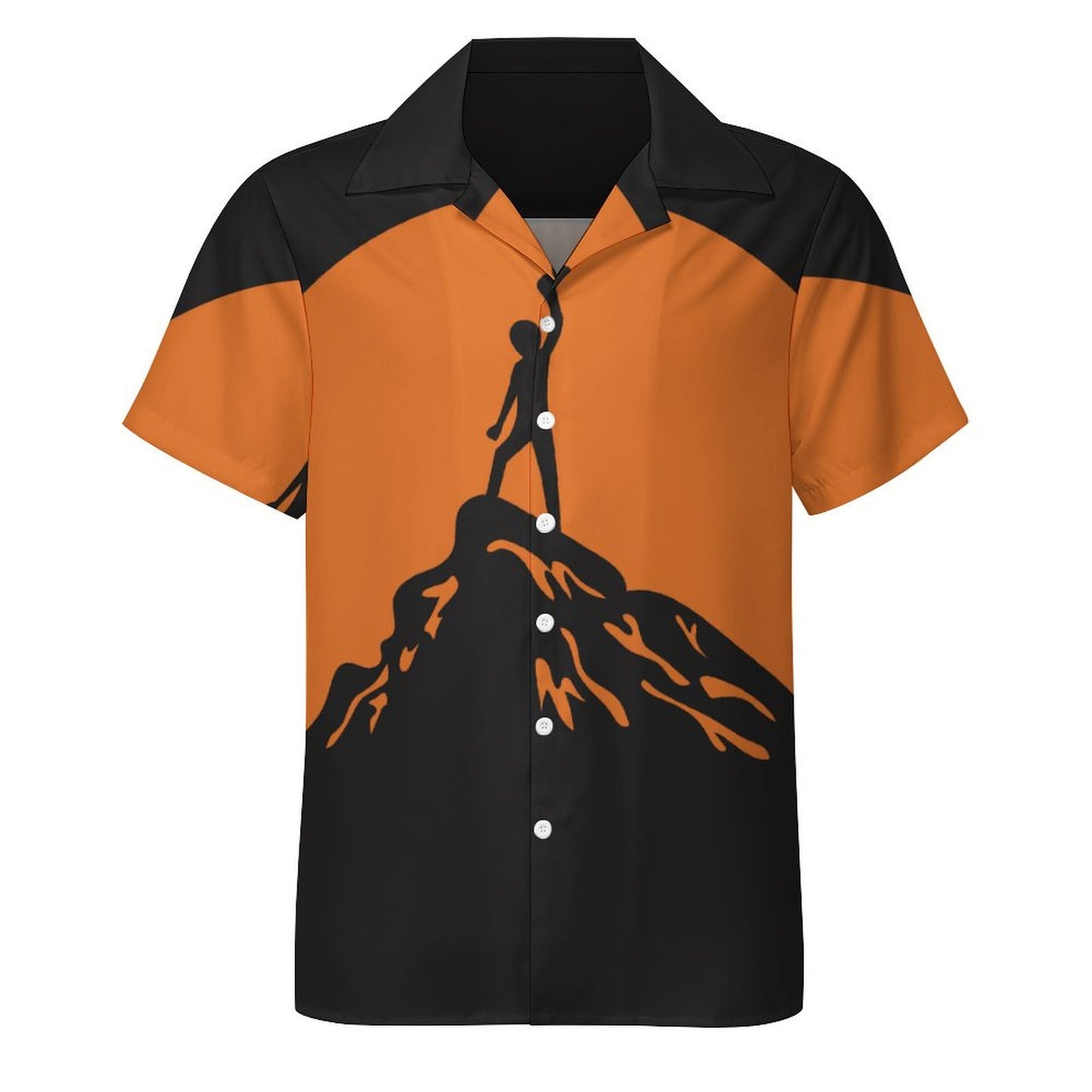 Custom Cuban Collar Shirt | Personalized All-Over Print Camp Shirt