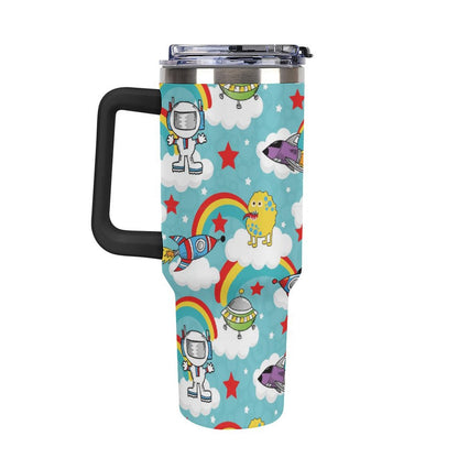 Custom 40oz Stainless Steel Car Cup | Personalized Large Travel Tumbler
