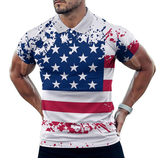 Custom Men's Ice Silk Polo | Personalized Performance Fit Shirt