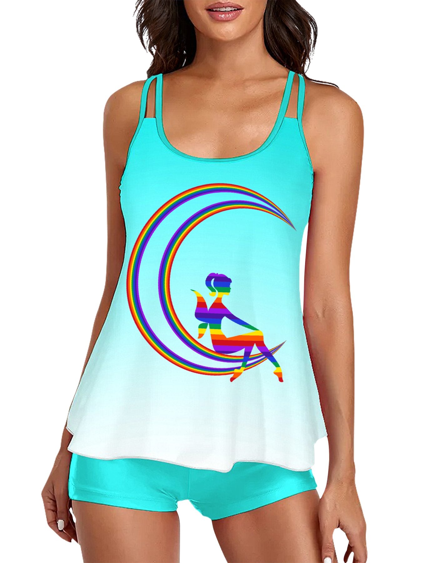 Custom Women's Two-Piece Swimsuit | Personalized Bikini Set