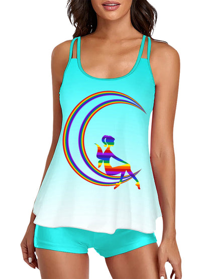 Custom Women's Two-Piece Swimsuit | Personalized Bikini Set