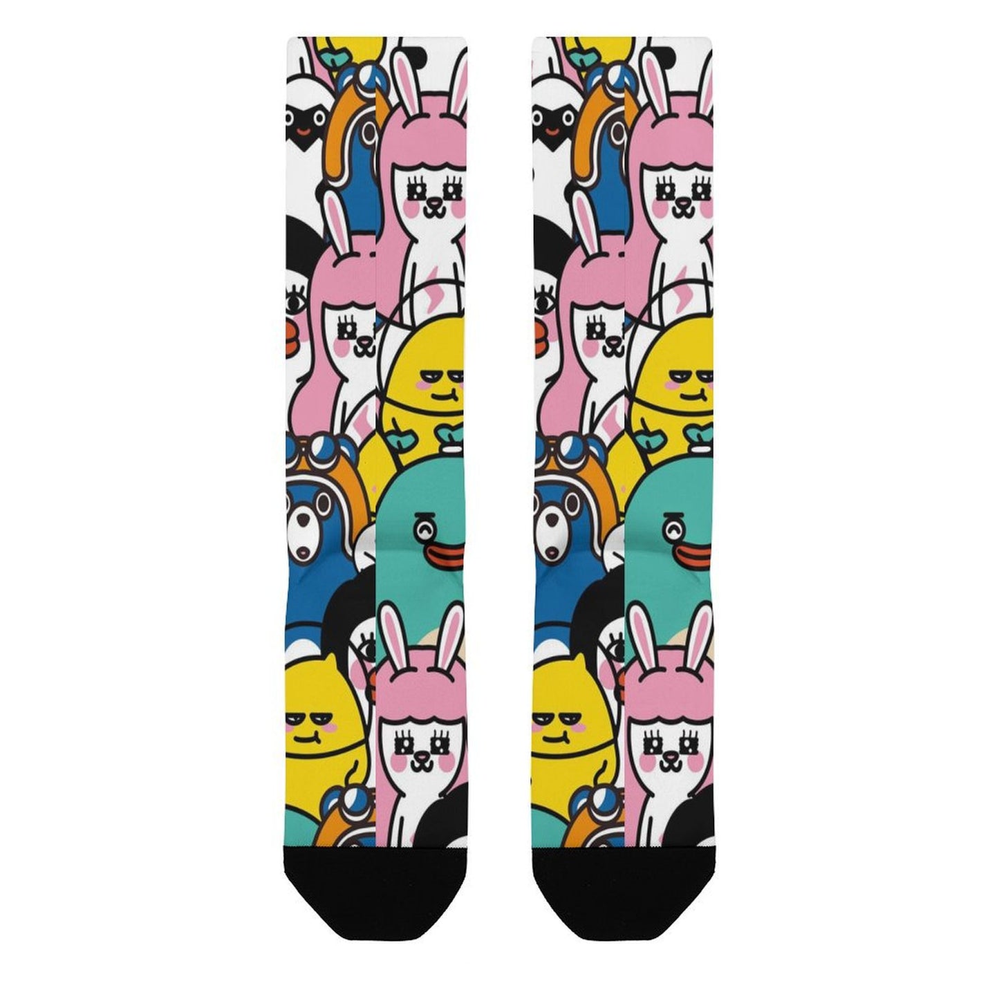 Custom 360 Print Socks | All-Over Seamless Photo Socks