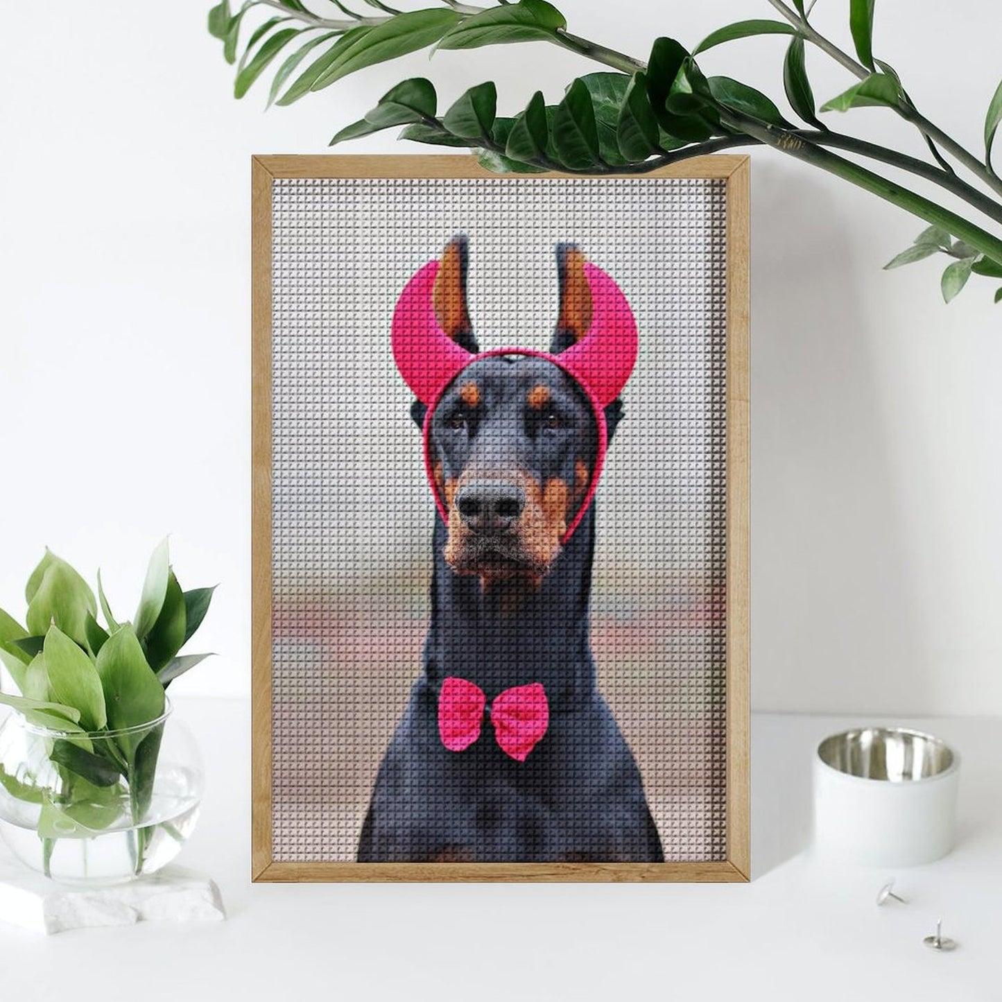 Custom Square Drill Diamond Painting | Turn Your Photo into Mosaic Art